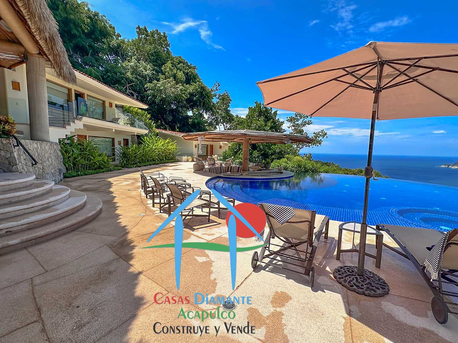 Casa 8 Caballos - Terraza con alberca 7